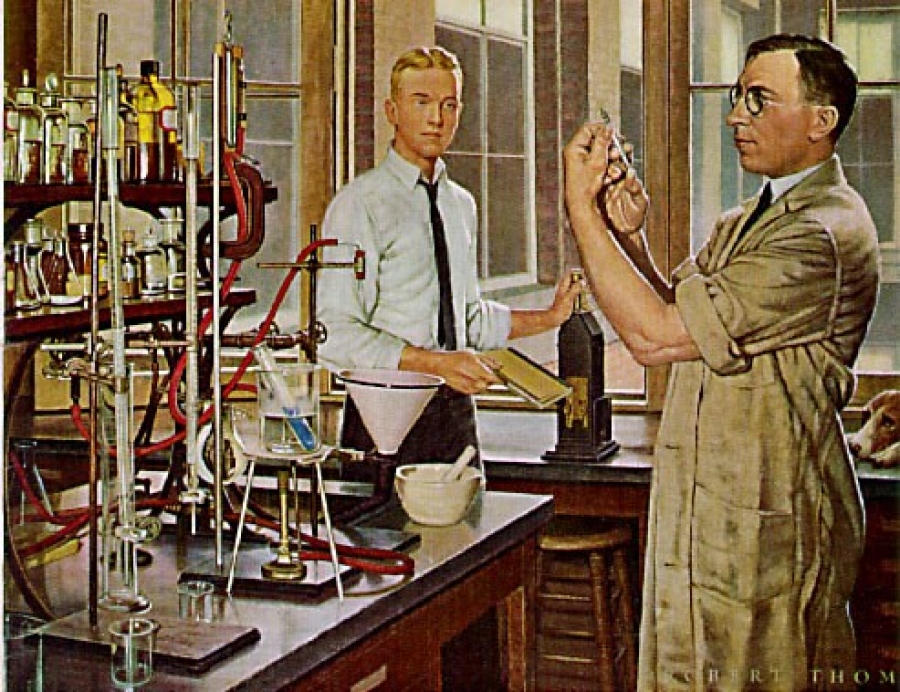 Frederick_Banting_right_and_his_assistant_Charles_Best